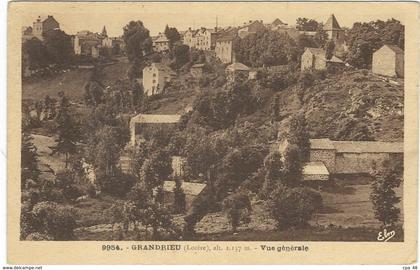 LOZERE : Grandrieu, Vue Générale