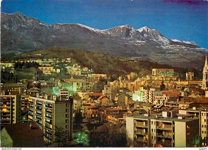 CPM Les Hautes Alpes Gap la nuit
