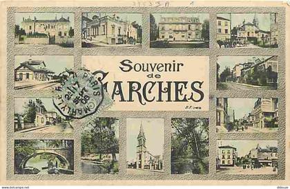 Carte Postale Ancienne - 92 - Garches - Souvenir de Garches - Multivues - Colorisée - CPA - Voir Scans Recto-Verso - Pos