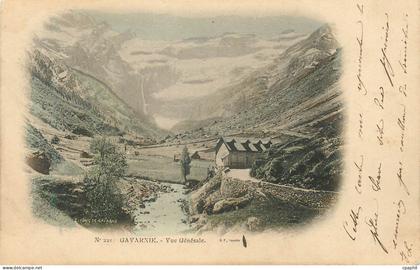 CPA Gavarnie vue generale (carte 1900)
