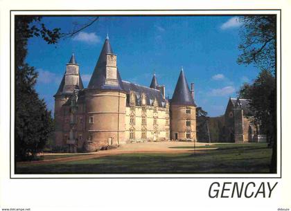 86 - Gençay - Le Château de la Roche - CPM - Carte Neuve - Voir Scans Recto-Verso