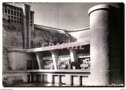CPA Barrage de Genissiat Centrale Leon Prrrier et Batiment d Administration