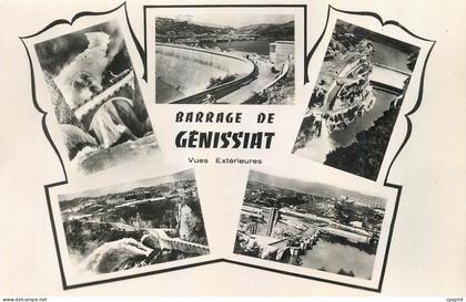 CPM Barrage de Genissiat Ain Vues exterieures
