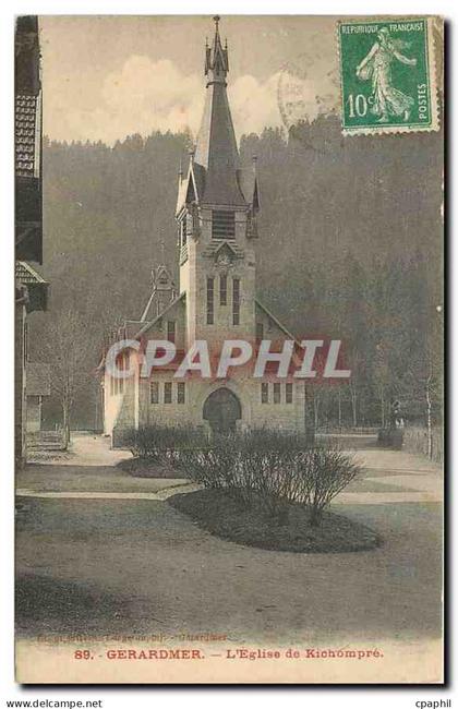 CPA Gerardmer l'Eglise de Kichompre