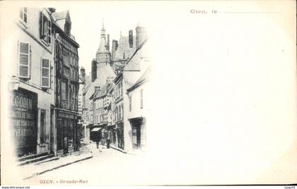 CPA Gien Grande Rue