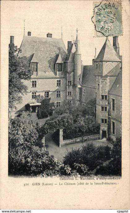 Gien - Le Chateau - CPA