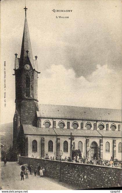 CPA Giromagny L'Eglise