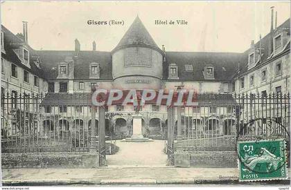 CPA Gisors Eure Hotel de Ville
