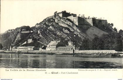 CPA Givet Fort Charlemont