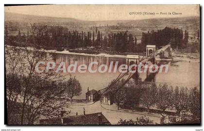CPA Givors Pont De Chasse