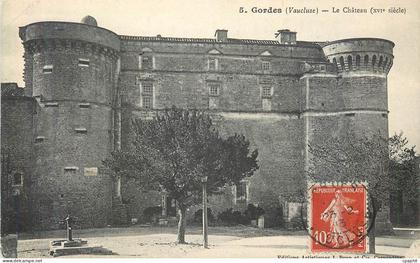 CPA Gordes Vaucluse Le Chateau