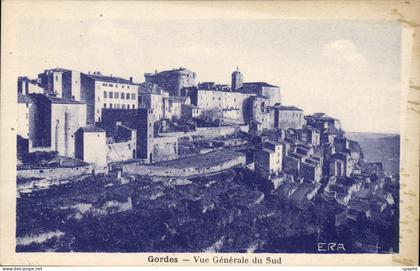 CPA Gordes Vue Generale du Sud