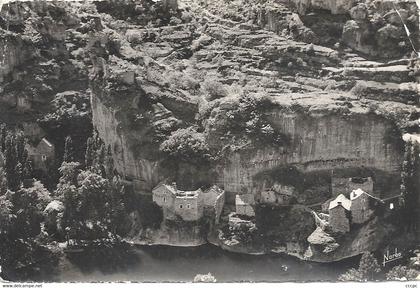 CPSM Gorges du Tarn Château de Castelbouc