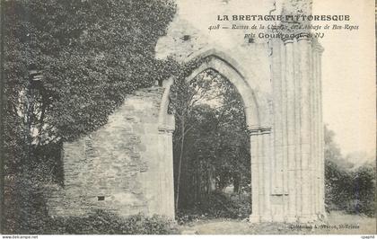 CPA Ruines de la Chapelle de l'Abbaye de Bon Repos pres Gouarec la Bretagne Pittoresque