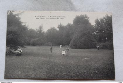 Gouarec, maison de famille des dames Augustines, le parc, Cotes d'Armor 22