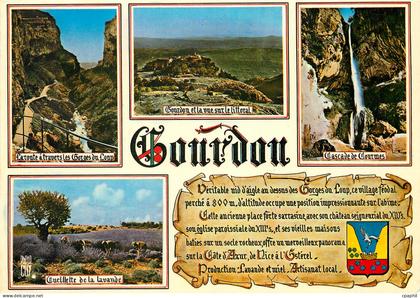 CPM Gourdon Alpes Maritimes