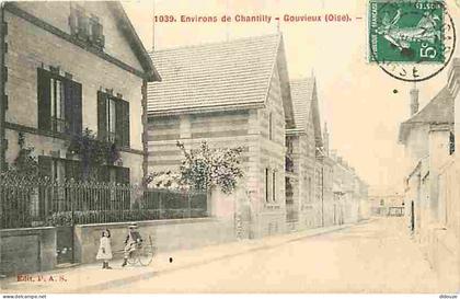 60 - Gouvieux - Aux environs de Chantilly - Animée - Enfants - CPA - Voir Scans Recto-Verso
