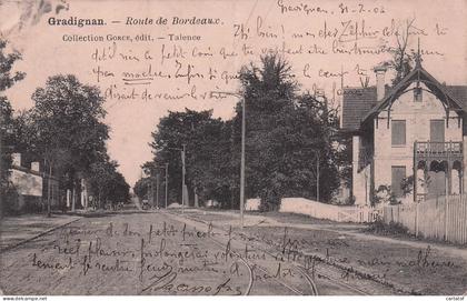 GRADIGNAN . Route de Bordeaux.
