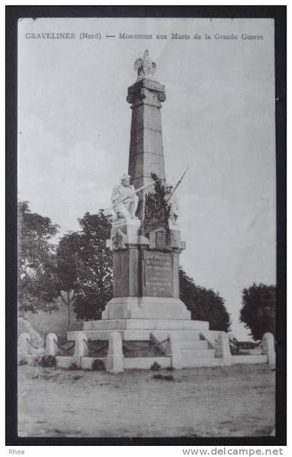 59 Gravelines monument aux morts    D59D  K59273K  C59273C RH040247