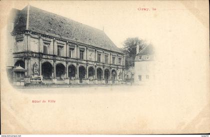 CPA Gray hôtel de ville