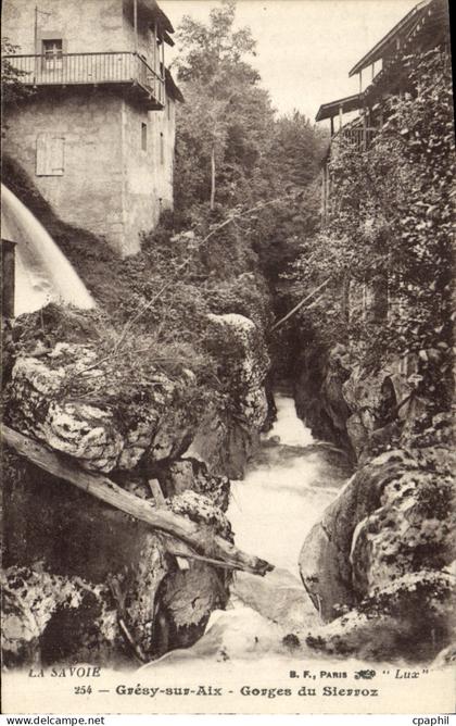 CPA Gresy sur Aix Gorges du Sierroz