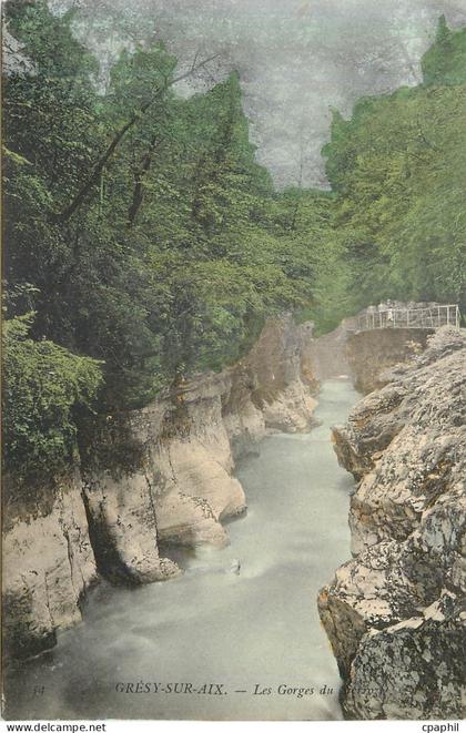 CPA Gresy sur Aix Les Gorges