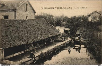 CPA GRETZ-ARMAINVILLIERS Le vieux lavoir (120144)