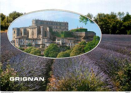 CPM Grignan Drome Le Chateau ou sejourna longuement Madame de Sevigne