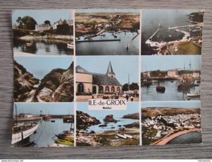 Cpa ile de Groix (56) multivue