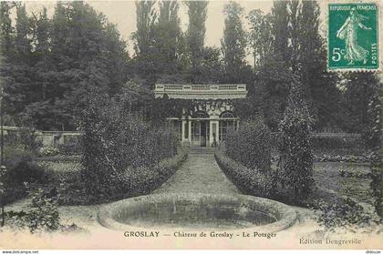 Carte Postale Ancienne - 95 - Groslay - Château de Groslay - Le Potager - CPA - Oblitération - Voir Scans Recto-Verso -