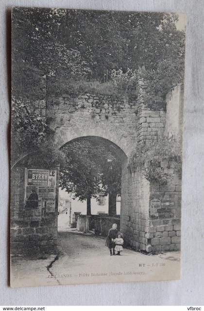 Guérande, porte Bizienne, façade intérieure, Loire atlantique 44