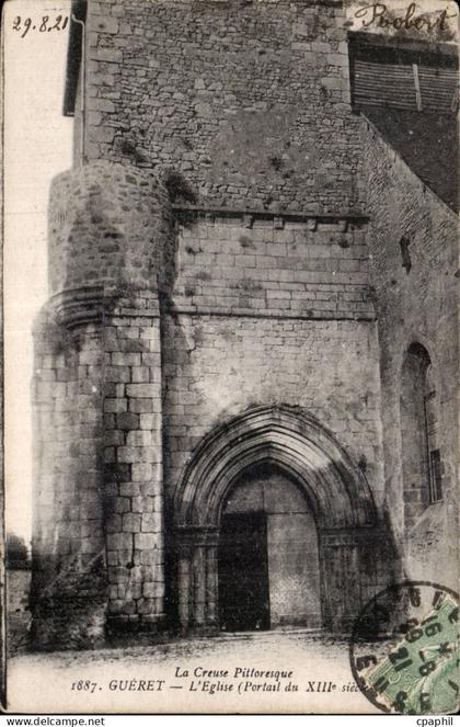CPA Gueret L eglise