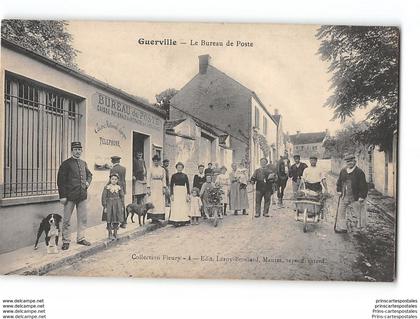 CPA 78 Guerville bureau de Poste