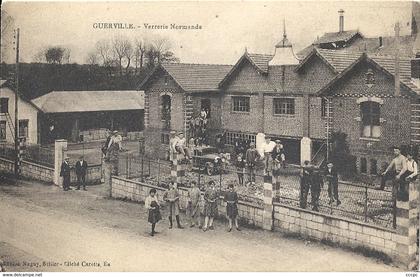 CPA Guerville Verrerie Normande