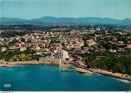 Carte Postale - 64 - Guéthary - Vue Générale aérienne - Flamme Postale de Guéthary - CPM - Voir Scans Recto-Verso - Posc