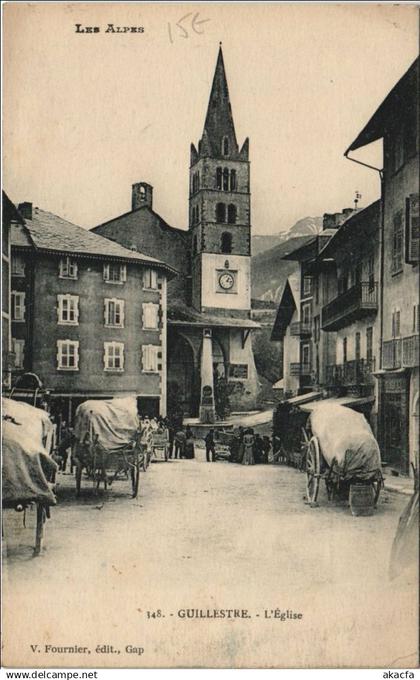 CPA GUILLESTRE L'Eglise (1198701)