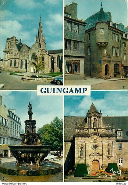 Carte Postale - 22 - Guingamp - Multivues - Flamme Postale de Guingamp - CPM - Voir Scans Recto-Verso - Poscard - Carta