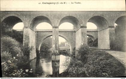 CPA Guingamp Le Viaduc