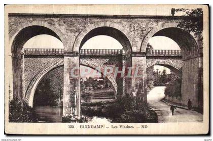CPA Guingamp Les Viaducs