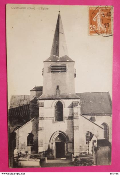 CPA-  Guiscard  -(Oise) -  L'Eglise
