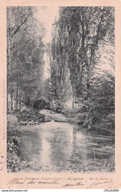 78 GRIGNON ECOLE NATIONALE D AGRICULTURE RU DE GALLY