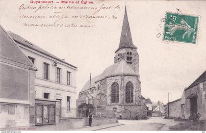 GUYANCOURT -78- Mairie et Eglise -07-10-25