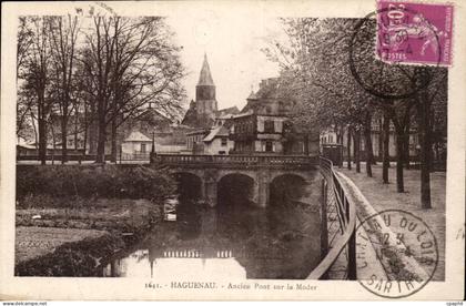 Haguenau - Ancien Pont sur la Moder CPA