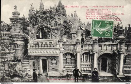 CPA Hauterives Palais ideal Fantaisie