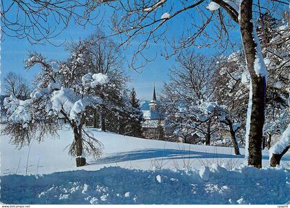 CPM Hauteville Lompnes Sous la neige