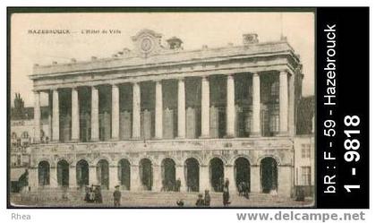 59 Hazebrouck - HAZEBROUCK - L'Hôtel de Ville - mairie - mairie hotel de ville - cpa -  /  D59D  K59295K  C59295C