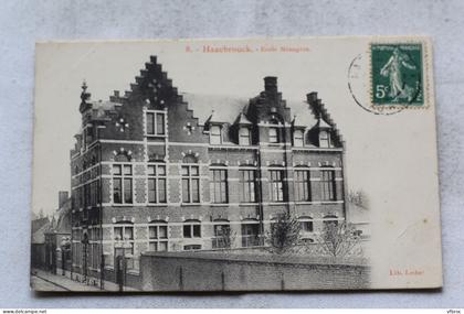 Hazebrouck, écolé Ménagère, Nord 59
