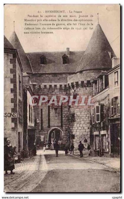CPA Hennebont La Prison