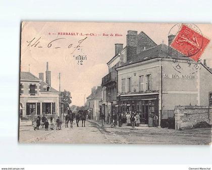HERBAULT : Rue de Blois - état