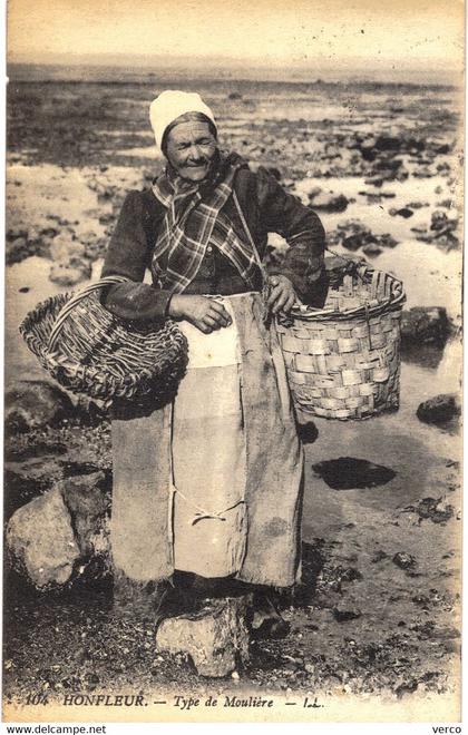 Carte POSTALE  Ancienne  de  HONFLEUR - Moulière
